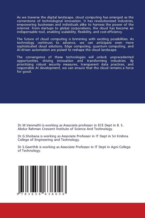Produktbild: Cloud Computing: Mastering The Digital Frontier