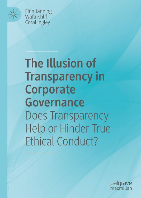 Produktbild: The Illusion of Transparency in Corporate Governance