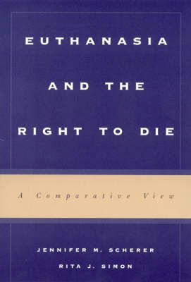 Produktbild: Scherer, J: Euthanasia and the Right to Die