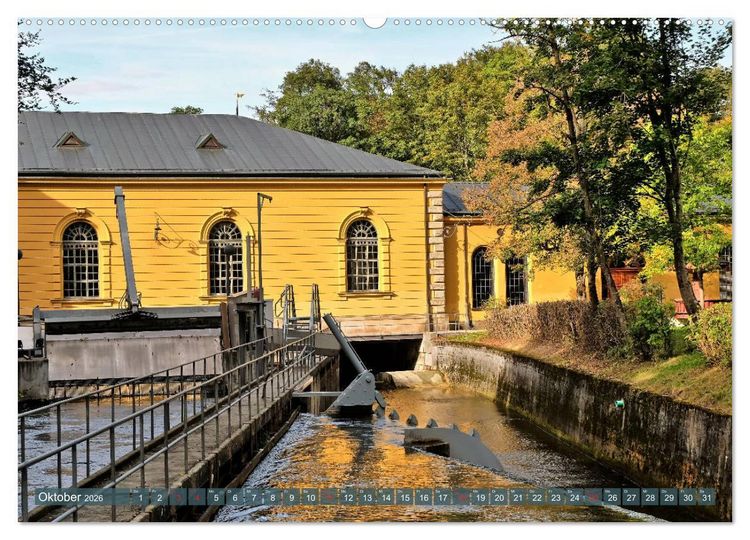 Produktbild: Augsburg - Stadt des Wassers zwischen Lech und Wertach (hochwertiger Premium Wandkalender 2026 DIN A2 quer), Kunstdruck in Hochglanz
