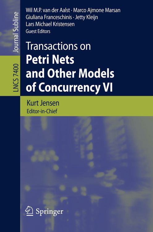 Produktbild: Transactions on Petri Nets and Other Models of Concurrency VI