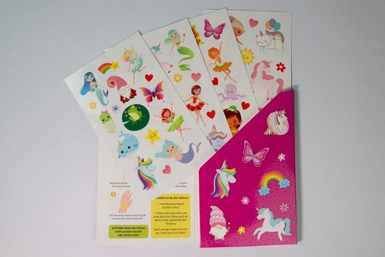 Produktbild: Meine sch&ouml;nsten Kindertattoos - Einfach magisch!