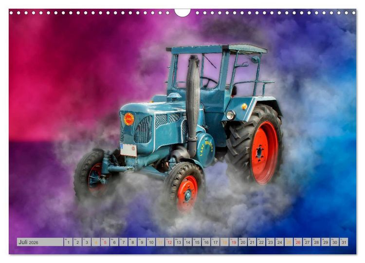 Produktbild: Traktor Legenden (Wandkalender 2026 DIN A3 quer), CALVENDO Monatskalender