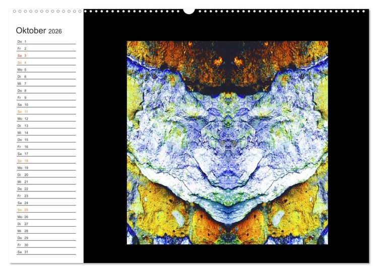 Produktbild: LiTH-Os Antlitze des Sandsteins von ID AD Art Gabi Zapf (Wandkalender 2026 DIN A2 quer), CALVENDO Monatskalender