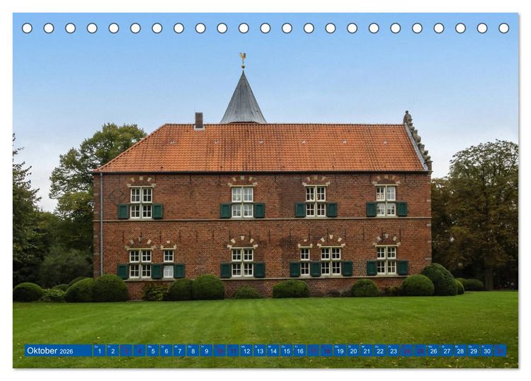 Produktbild: Leer - Das Tor zu Ostfriesland (Tischkalender 2026 DIN A5 quer), CALVENDO Monatskalender