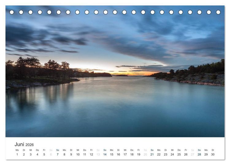 Produktbild: &Aring;land Inseln: Sch&auml;rengarten der Ostsee (Tischkalender 2026 DIN A5 quer), CALVENDO Monatskalender
