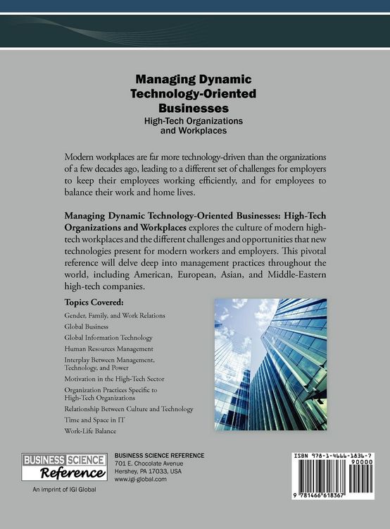 Produktbild: Managing Dynamic Technology-Oriented Businesses