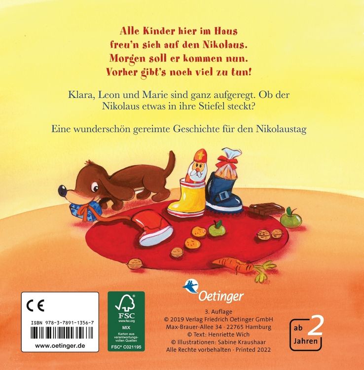 Produktbild: Morgen kommt der Nikolaus