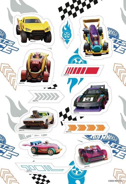 Produktbild: Hot Wheels&trade; Let's Race: Rasanter Sticker- und Malspa&szlig;