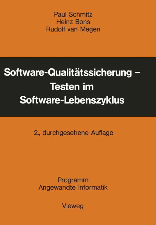Produktbild: Software-Qualit&auml;tssicherung &mdash; Testen im Software-Lebenszyklus