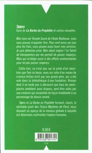 Produktbild: Les futurs myst&egrave;res de Paris