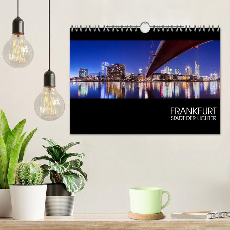 Produktbild: Frankfurt (Wandkalender 2026 DIN A4 quer), CALVENDO Monatskalender
