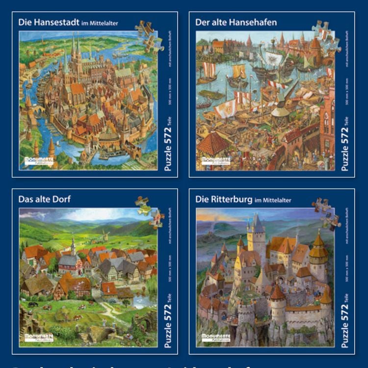 Produktbild: Die Hansestadt im Mittelalter
