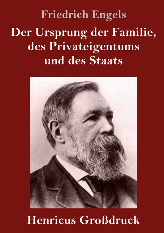 Produktbild: Der Ursprung der Familie, des Privateigentums und des Staats (Gro&szlig;druck)