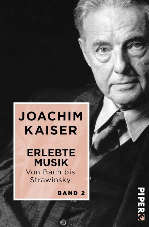 Produktbild: Erlebte Musik. Von Bach bis Strawinsky
