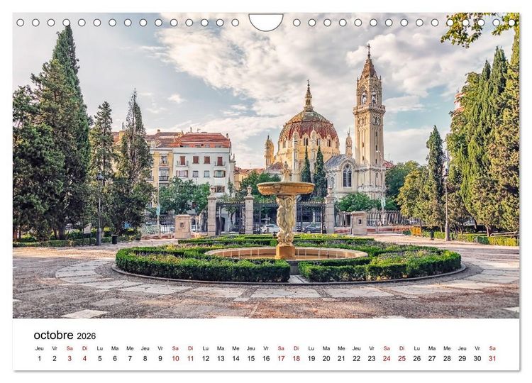 Produktbild: Stup&eacute;fiante Espagne (Calendrier mural 2026 DIN A4 vertical), CALVENDO calendrier mensuel