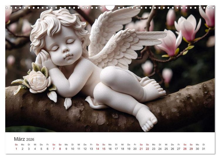 Produktbild: Niedliche Putten (Wandkalender 2026 DIN A3 quer), CALVENDO Monatskalender