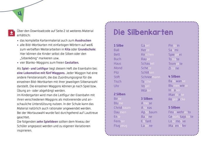 Produktbild: Silben begreifen mit der Erz&auml;hlschiene. Erz&auml;hlschienen-Figurenset