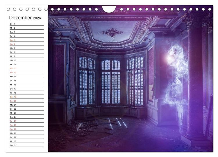 Produktbild: Geheimnisvolle Ballettwelt (Wandkalender 2026 DIN A4 quer), CALVENDO Monatskalender