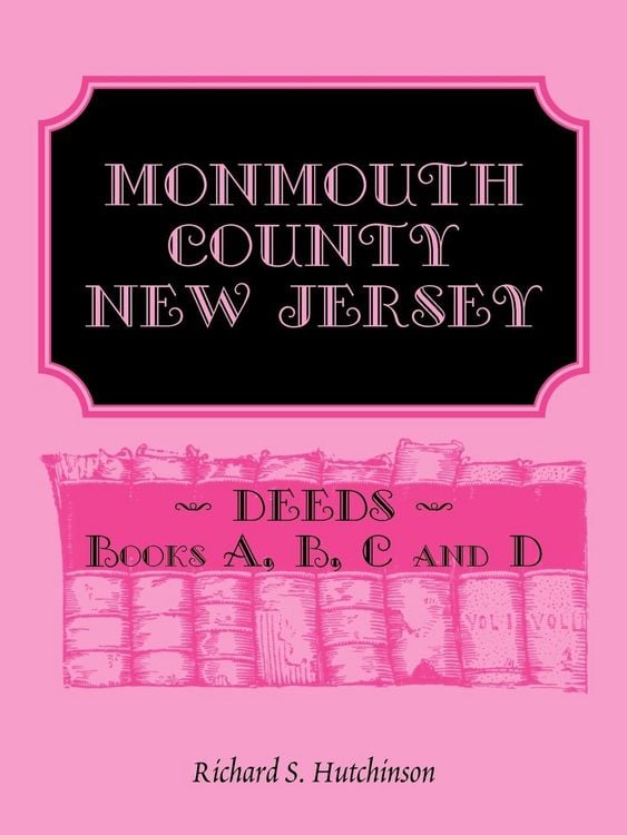 Produktbild: Monmouth County, New Jersey Deeds, Books A-B-C-D