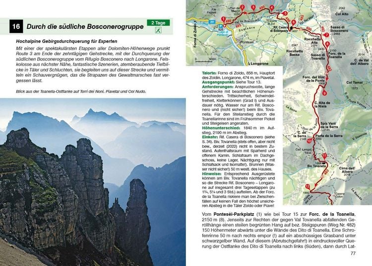 Produktbild: ROTHER Wanderf&uuml;hrer Dolomiten Band 7 - S&uuml;d&ouml;stliche Dolomiten