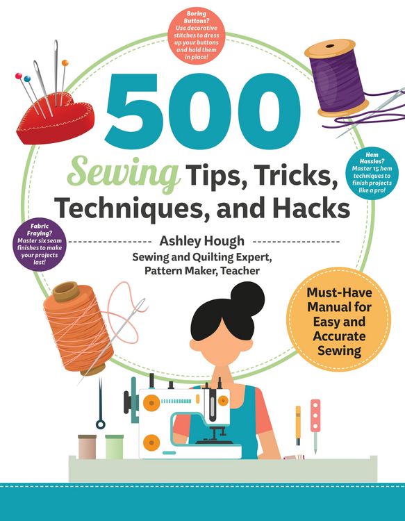 Produktbild: 500 Sewing Tips, Tricks, Techniques, and Hacks
