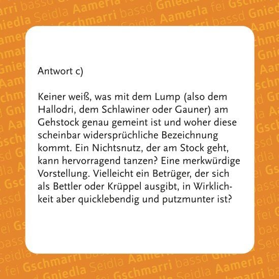 Produktbild: Gr&auml;schkurs Fr&auml;nkisch - Das Quiz