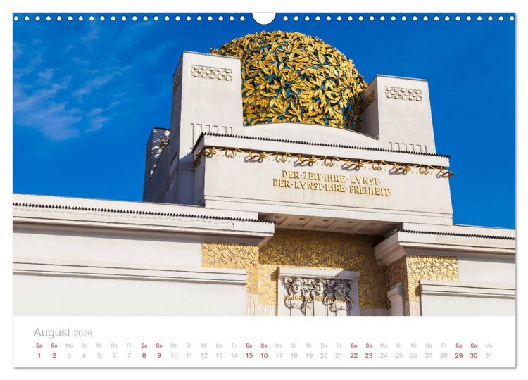 Produktbild: W I E N E R Impressionen (Wandkalender 2026 DIN A3 quer), CALVENDO Monatskalender