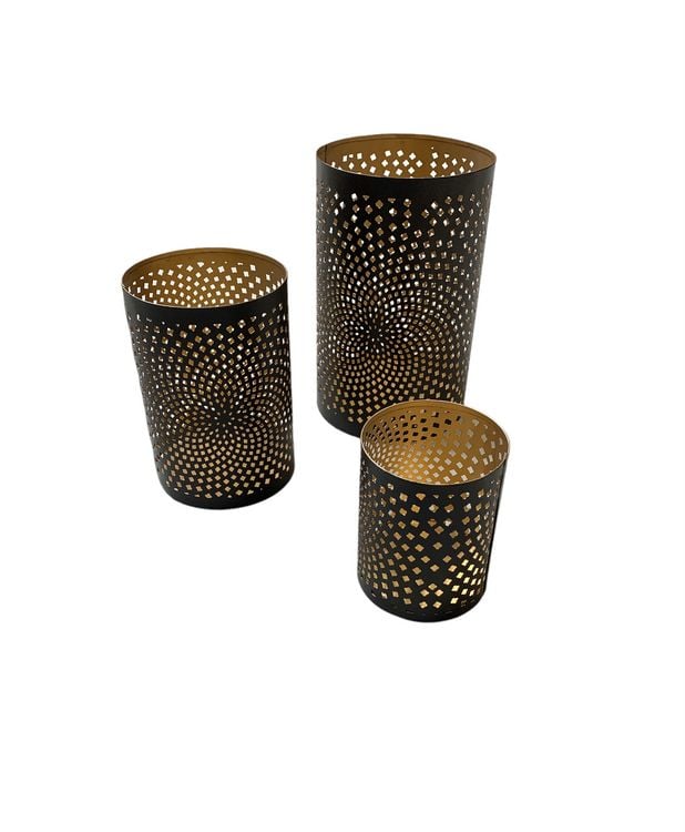 Produktbild: Trendfleur Windlicht Zylinder, S3, Metall
