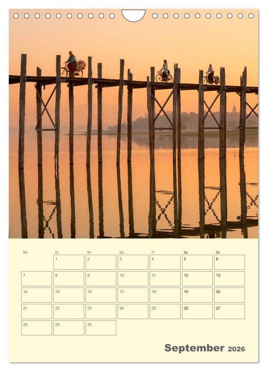 Produktbild: S&Uuml;DOSTASIEN - Mein URLAUBSPLANER (Wandkalender 2026 DIN A4 hoch), CALVENDO Monatskalender