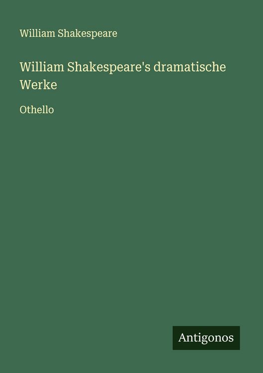 Produktbild: William Shakespeare's dramatische Werke