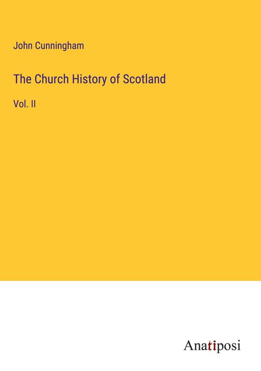 Produktbild: The Church History of Scotland