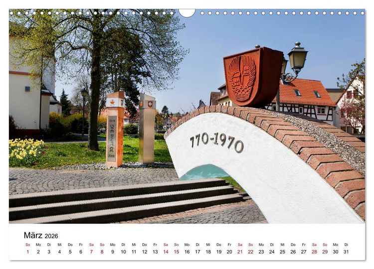Produktbild: Eschborn vom Taxifahrer Petrus Bodenstaff (Wandkalender 2026 DIN A3 quer), CALVENDO Monatskalender