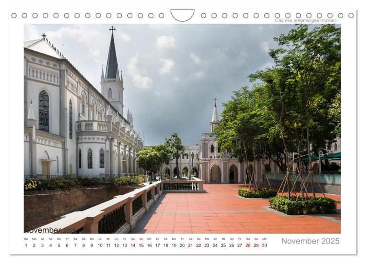 Produktbild: Singapur: Zwischen Wolkenkratzern und Superb&auml;umen (Wandkalender 2026 DIN A4 quer), CALVENDO Monatskalender
