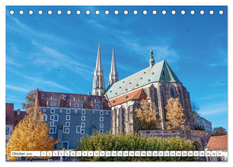 Produktbild: Zwischen Spree und Nei&szlig;e - Ein Jahr in der Lausitzer Vielfalt (Tischkalender 2026 DIN A5 quer), CALVENDO Monatskalender