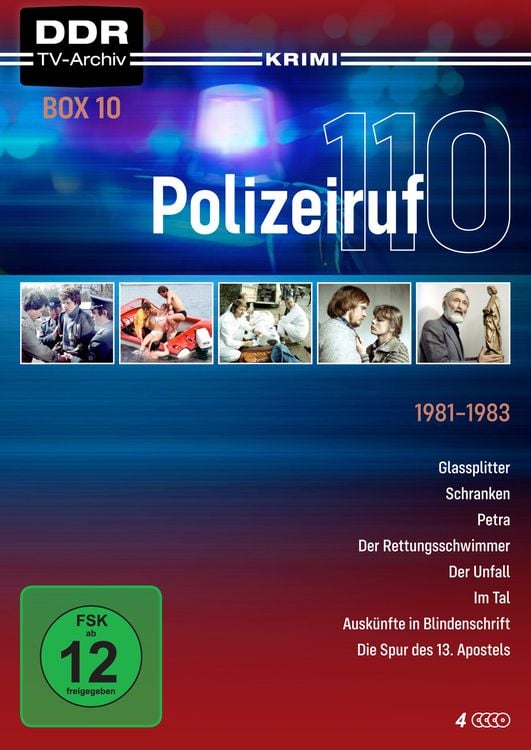 Bild vom Artikel Polizeiruf 110 - Box 10 (DDR TV-Archiv) mit Sammelrücken [4 DVDs] vom Autor Peter Borgelt