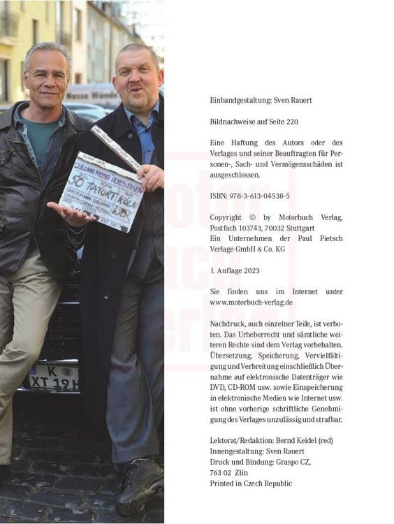 Produktbild: Motorlegenden - Derrick, Schimanski & Co.