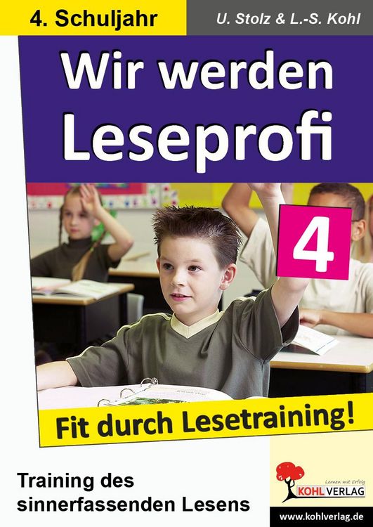 Produktbild: Wir werden Leseprofi / Klasse 4