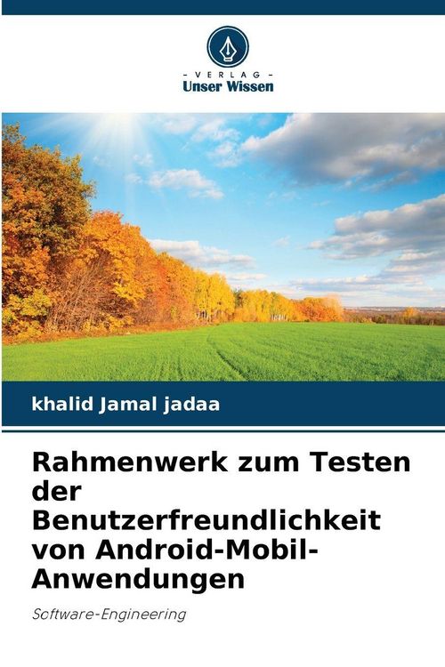 Produktbild: Rahmenwerk zum Testen der Benutzerfreundlichkeit von Android-Mobil-Anwendungen