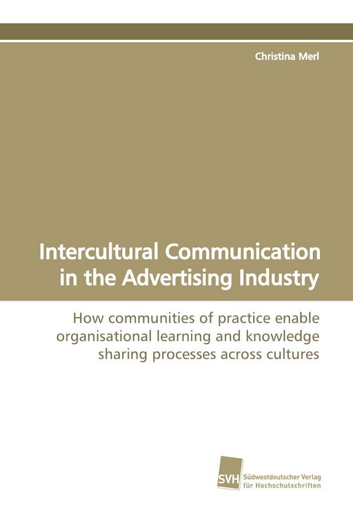 Produktbild: Intercultural Communication in the Advertising Industry