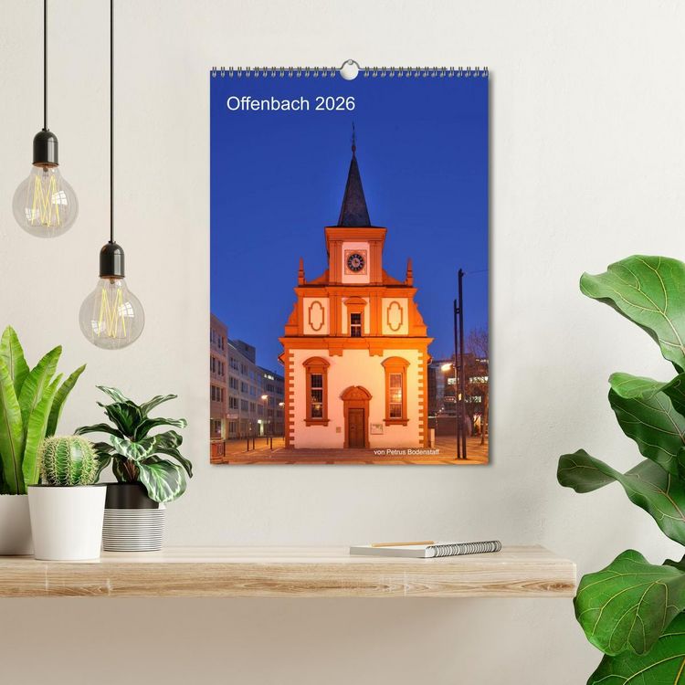 Produktbild: Offenbach 2026 von Petrus Bodenstaff (Wandkalender 2026 DIN A3 hoch), CALVENDO Monatskalender