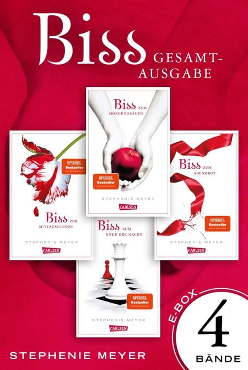 Produktbild: Biss: Band 1-4 der Twilight Saga im Bundle