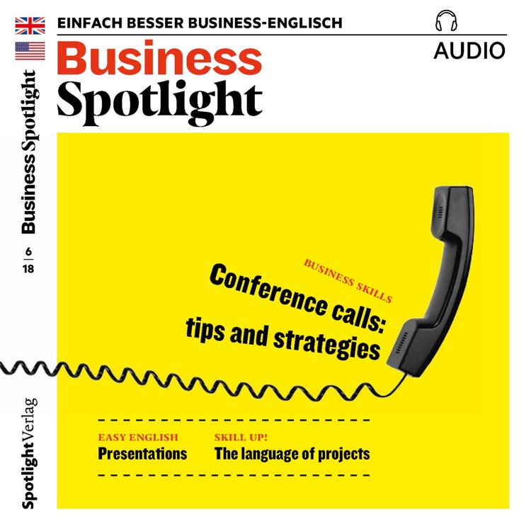 Produktbild: Business-Englisch lernen Audio - Telefonkonferenzen