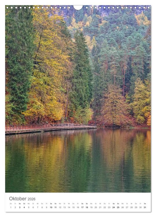 Produktbild: Wald - bezaubernde Landschaften (Wandkalender 2026 DIN A3 hoch), CALVENDO Monatskalender
