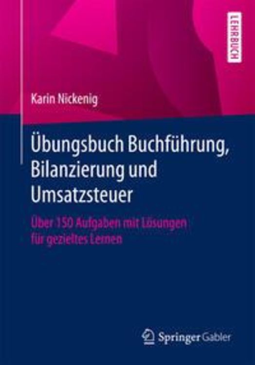 Produktbild: &Uuml;bungsbuch Buchf&uuml;hrung, Bilanzierung und Umsatzsteuer