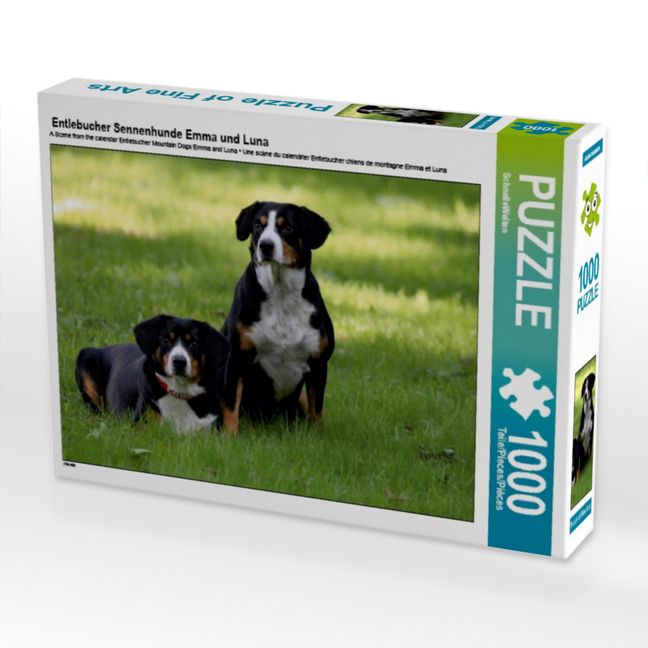 Produktbild: Entlebucher Sennenhunde Emma und Luna (Puzzle)