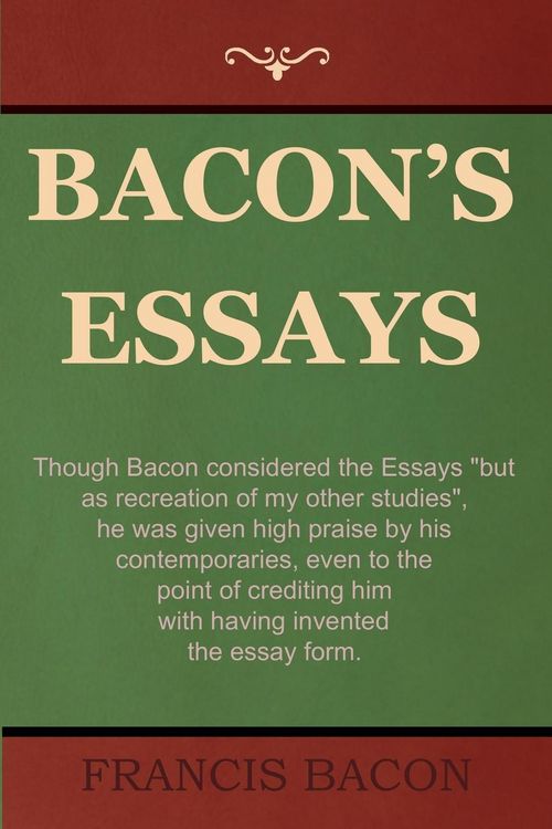 Produktbild: Bacon's Essays