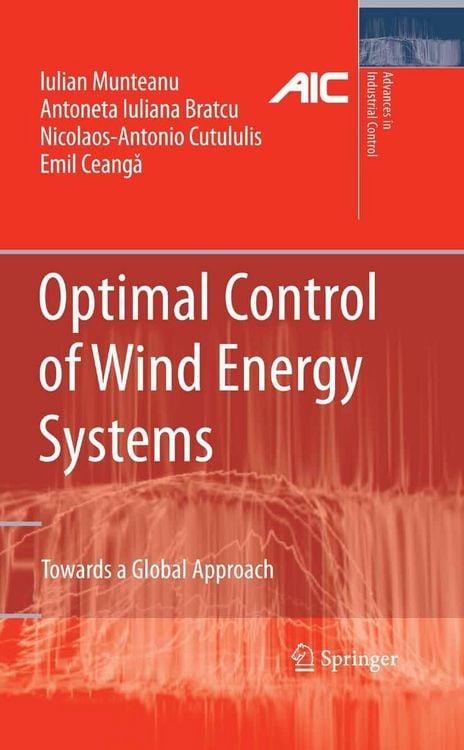 Produktbild: Optimal Control of Wind Energy Systems