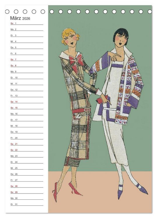 Produktbild: Historische Eleganz (Tischkalender 2026 DIN A5 hoch), CALVENDO Monatskalender