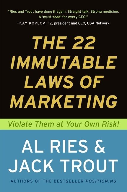 Produktbild: The 22 Immutable Laws of Marketing